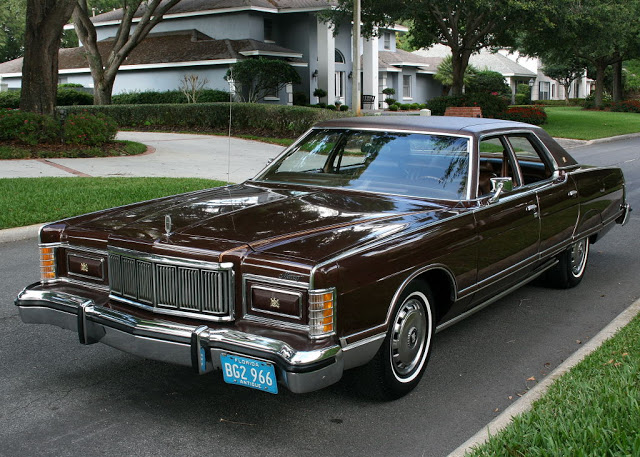 Brown Mercury land yacht