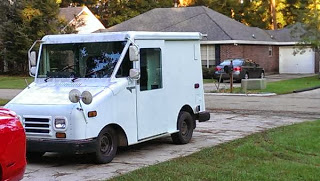 Propane Powered Postal Van