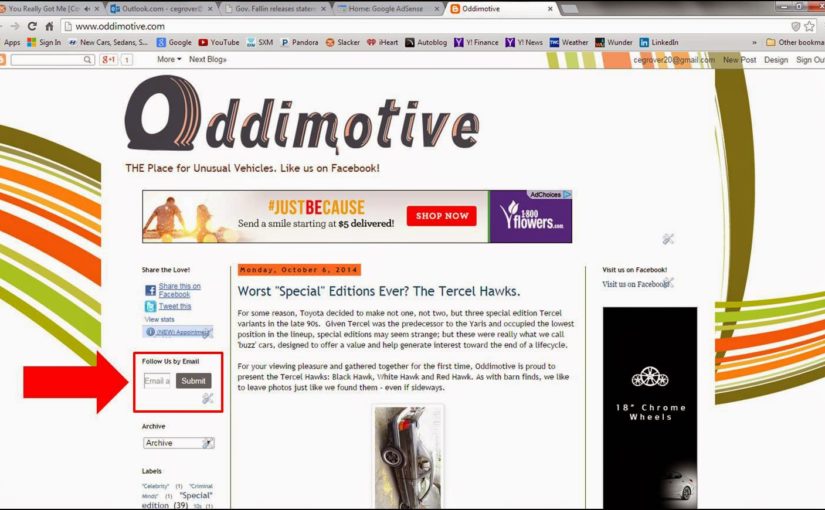 What Sort of Jackass Doesn’t Sign Up for Oddimotive’s Daily Emails?